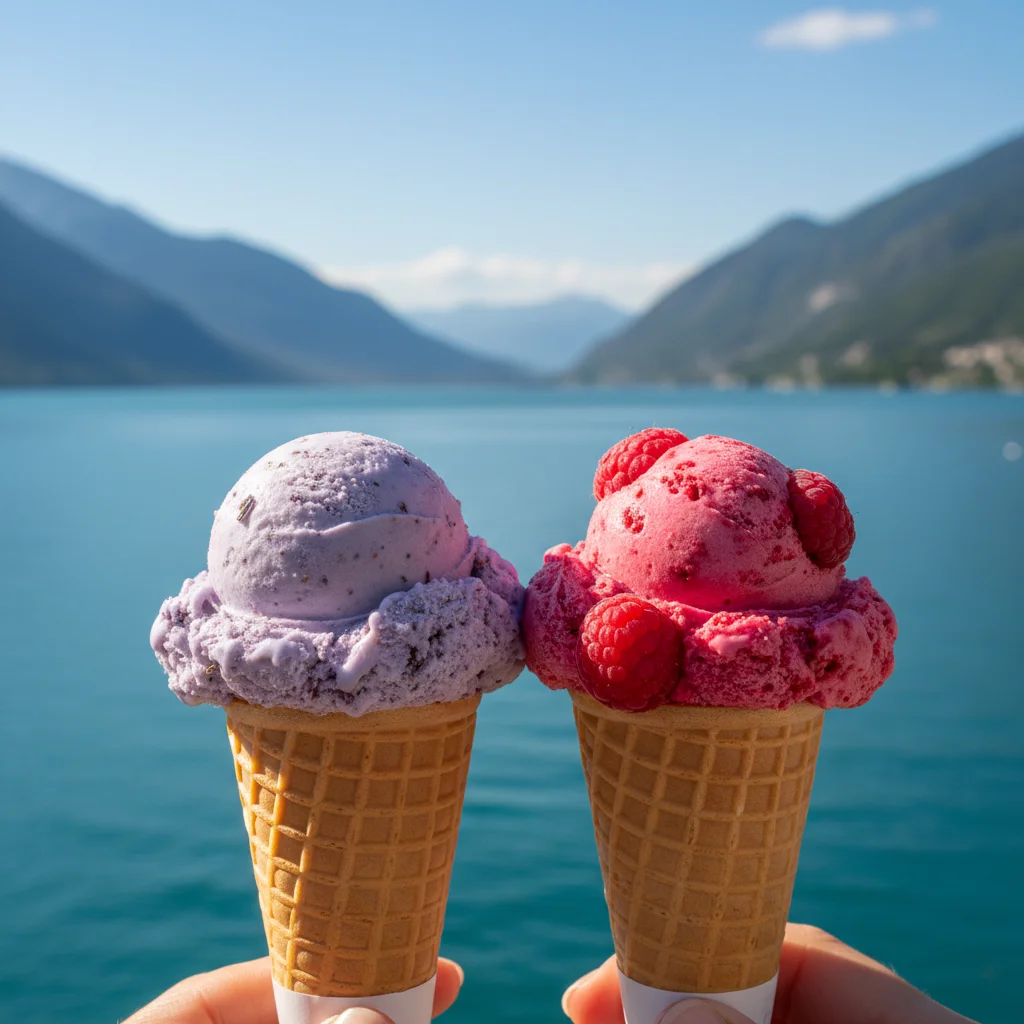 Glaciers à Aix-les-Bains