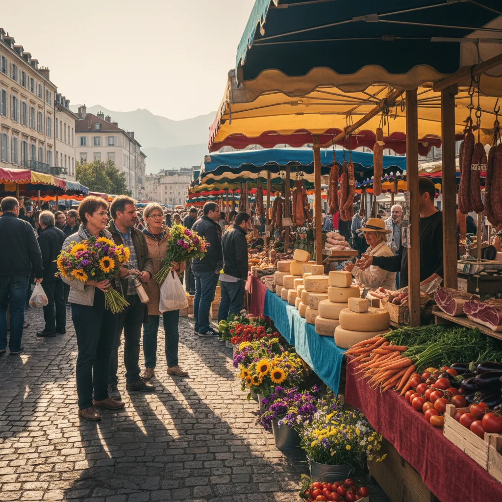 Marchés gourmands de Savoie